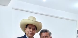 Pedro Castillo y César Acuña