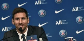 Presentación de Messi en el PSG