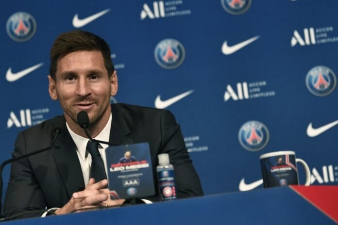 Presentación de Messi en el PSG Presentación de Messi en el PSG