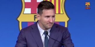 Messi se despide del Barcelona