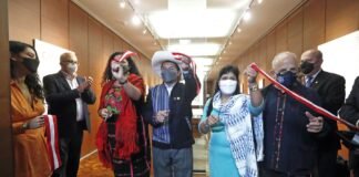 Pedro Castillo, junto con la primera dama, Lilia Paredes. / Foto: Andina