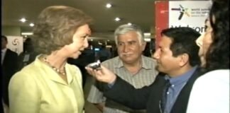 Todos los días no se entrevista a una Reina, menos al paso y con celular. El protocolo de la monarquía es muy rígido, pero gracias a la apertura de doña Sofía con la prensa peruana pudimos entrevistarla en vivo para Radio Nacional del Perú.