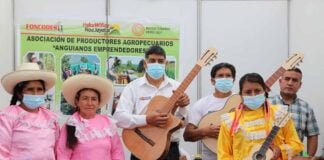 Feria agroecológica en la Plaza Manco Cápac