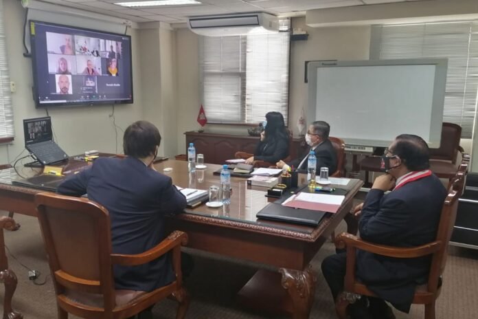 Jorge Salas Arenas, titular de la institución electoral, remarcó que el apoyo de la entidad internacional fue muy importante en las EG-2021