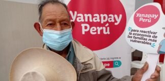 Beneficiario del Bono Yanapay / Foto: Andina
