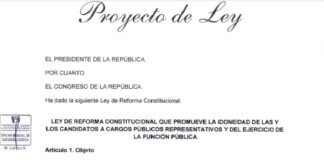 Proyectos de ley