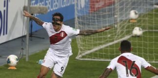 Gol de Lapadula en el Perú vs. Bolivia