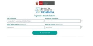 Covid-19: descarga aquí tu carnet de vacunación