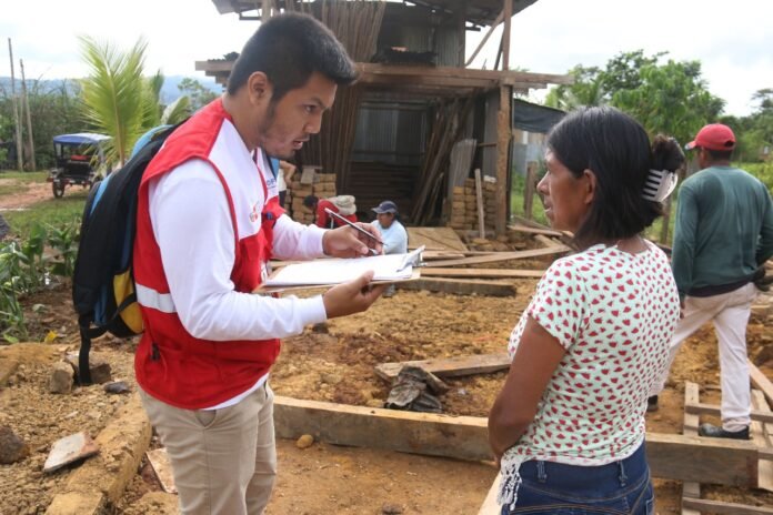 Brigadistas verificarán nivel de afectación de las viviendas para brindar una respuesta rápida de parte del Estado en rehabilitación de casas colapsadas e inhabitables