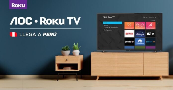 AOC extiende su alianza con Roku para presentar los televisores AOC Roku TV en Perú, marcando los primeros modelos de Roku TV disponibles en el país.