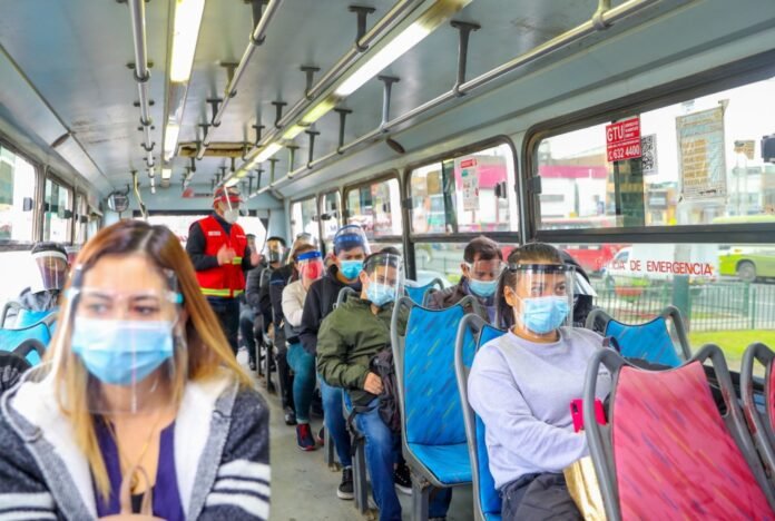 Aforo en el transporte público