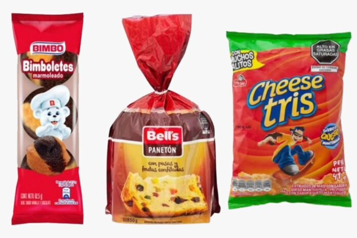 Cheese Tris, Bimboletes y panetón Bell’s