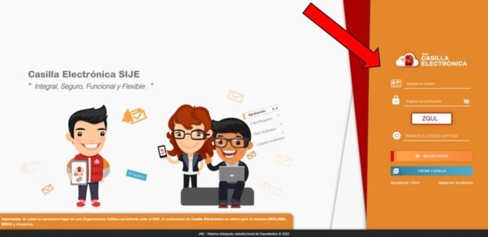 Casilla electrónica del JNE