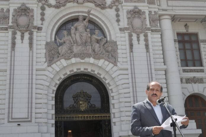 Presidente del Consejo de Ministros, Héctor Valer