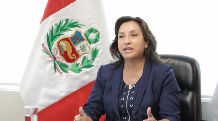 Vicepresidenta Boluarte pide al Congreso apostar por trabajar por el país
