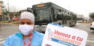 Jordana de vacunación en el Metropolitano