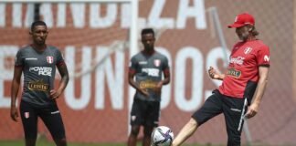 Entrenamientos de la selección peruana de fútbol