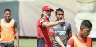Entrenamientos de la selección peruana