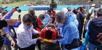 Heridos de derrumbe de cerro en La Libertad