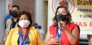 Ministra Dina Boluarte