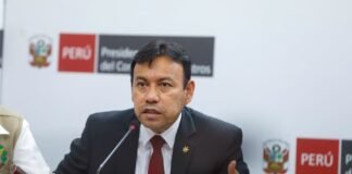 ministro de Justicia y Derechos, Félix Chero