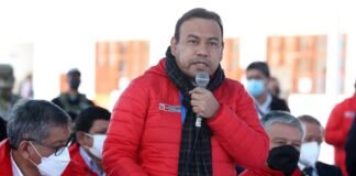 Ministro de Justica, Félix Chero