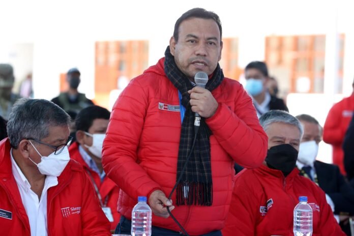 Ministro de Justica, Félix Chero