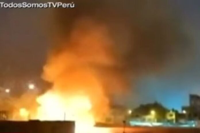 Incendio en ate video