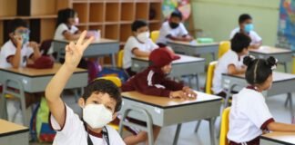 uso de mascarillas en colegios