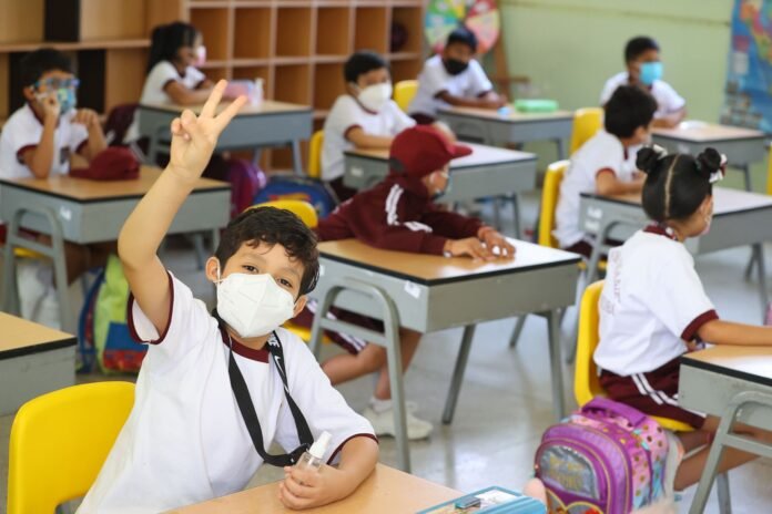 uso de mascarillas en colegios