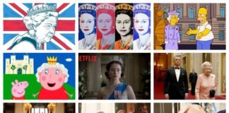 La emblemática figura de Isabel II forma parte de la cultura popular.