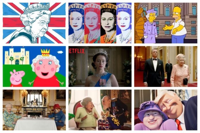 La emblemática figura de Isabel II forma parte de la cultura popular.