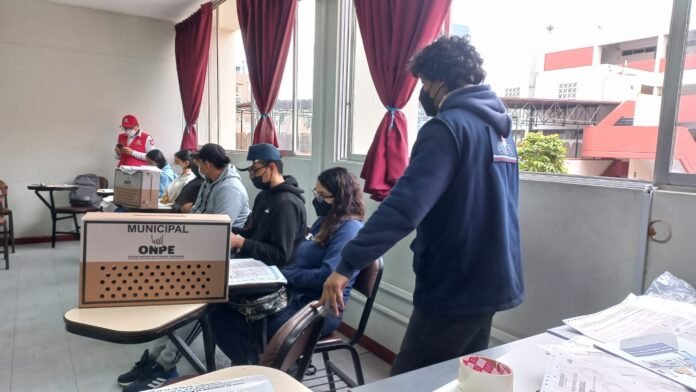 JORNADA DE CAPACITACIÓN miembros de mesa