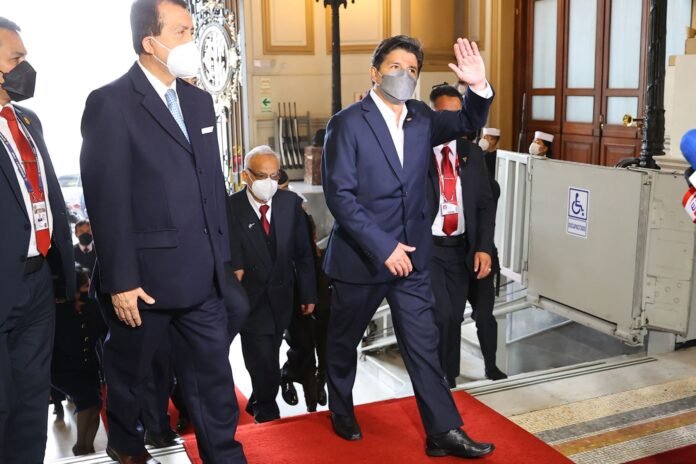 Pedro Castillo pedro castillo reunión congreso