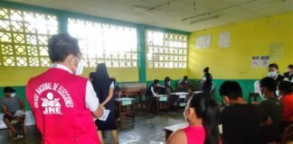 capacitación de miembro de mesa