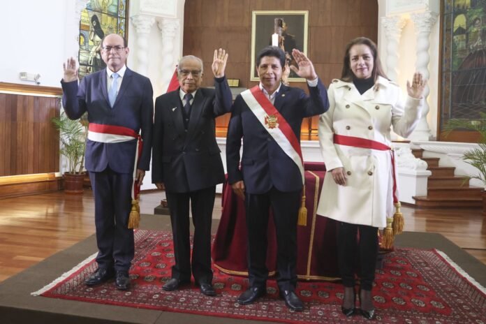 juramentación de ministros castillo