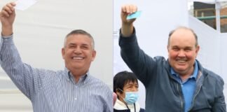 Daniel Urresti y Rafael López Aliaga resultados