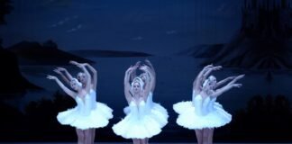 “El lago de los cisnes sobre hielo” en La Cúpula de las Artes