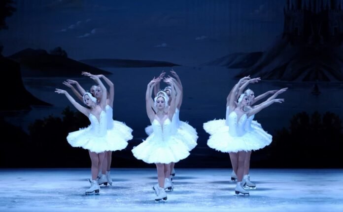 El lago de los cisnes 01 (1) “El lago de los cisnes sobre hielo” en La Cúpula de las Artes