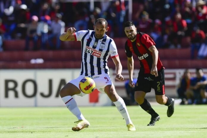 Alianza Lima 1 - 0 Melgar al final del primer tiempo Alianza Lima vs Melgar
