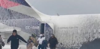 SAMU atiende a heridos de accidente en el aeropuerto Jorge Chávez