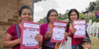 Cajamarca: 6000 habitantes fueron beneficiados con 1635 títulos de propiedad de sus viviendas