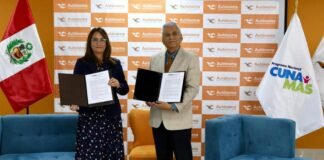 Cuna Más y la Universidad Autónoma del Perú firman convenio para impulsar el desarrollo infantil temprano