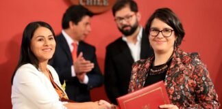 Ministra de Cultura firmó convenio de cooperación con Chile para promover iniciativas del sector