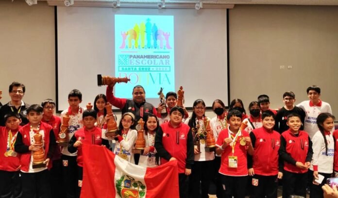 Perú campeona en el XI Campeonato Panamericano Escolar de Ajedrez  2022