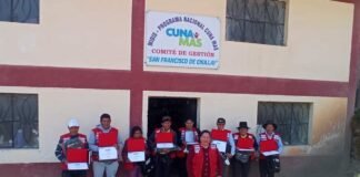 Cuna Más 8 comités de gestión y consejo de vigilancia por su aporte al desarrollo infantil en la región 