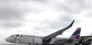 accidente en el aeropuerto Jorge Chávez