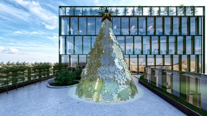 árbol navideño en Lima