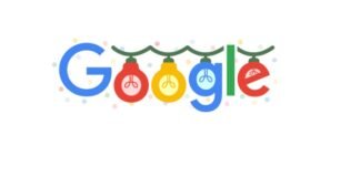 Christmas doodle google