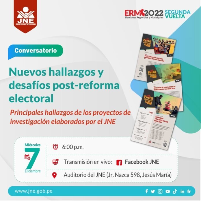 “Nuevos hallazgos y desafíos post-reforma electoral”.